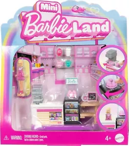 Barbie Mini BarbieLand Sammlerstück Bäckerei Spielset mit 1,5 Zoll Puppe - Bild 1 von 3