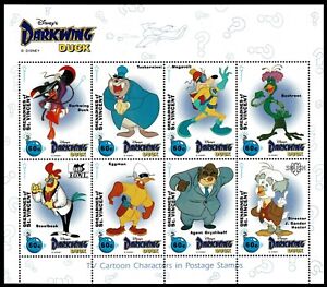 Walt Disney Darkwing Duck yvert 895/902 St. Vicent of Grenadines stamps