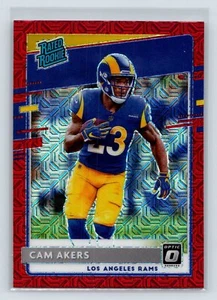 Cam Akers Rookie 2020 Donruss Optic #175 Red Mojo Los Angeles Rams RC 3-4 - Picture 1 of 2