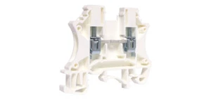 20A 2.5mm White DIN Rail Terminal 5pcs - Picture 1 of 1