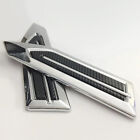 Car Air Flow Intake Body Side Door Fender Grille Shark Vent Panel Cover Stickers