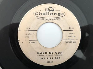 '59 Rockabilly Instro 45 RIPTIDES Machine Gun CHALLENGE hear - Picture 1 of 2