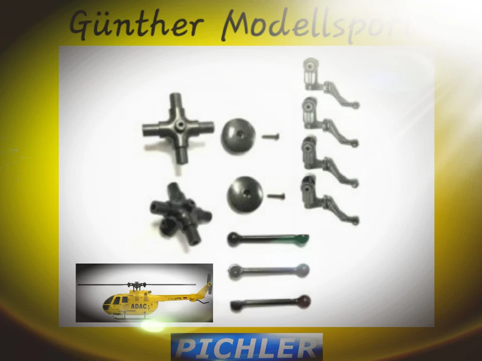 BO-105 Ersatzteil Beutel ADAC (A), 15295 Günther Modellsport - Bild 1 von 1