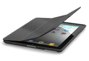 SPECK PixelSkin HD WRAP iPad 2 / 3rd Gen Protective Cover / Viewing Stand BLUE - Picture 1 of 5