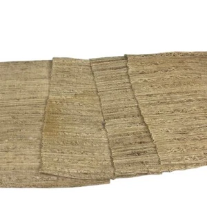 Set of 4 Vintage Woven Straw Jute Rectangular 18" by 14" Placemats Tablescape - Picture 1 of 2