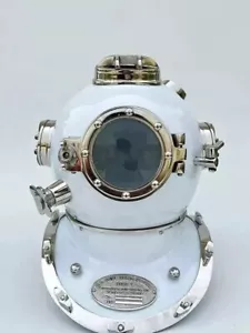 Casco subacqueo U.S Navy Mark V Deep Sea antico scuba vintage regalo 18" ne - Foto 1 di 5