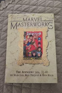 MARVEL MASTERWORKS 38 THE AVENGERS HC MARVEL COMICS VARIANT VERY RARE OOP - Picture 1 of 5