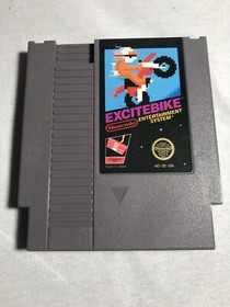 Nintendo NES Excitebike Video Game Cartridge *Authentic* *Cleaned/Tested*