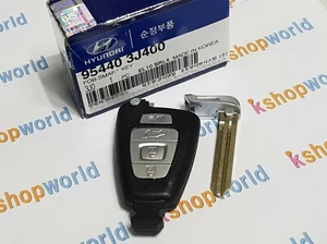 Entry Smart Key fob 954403J400 819962B020 Blanking Key For Veracruz ix55 - Bild 1 von 2