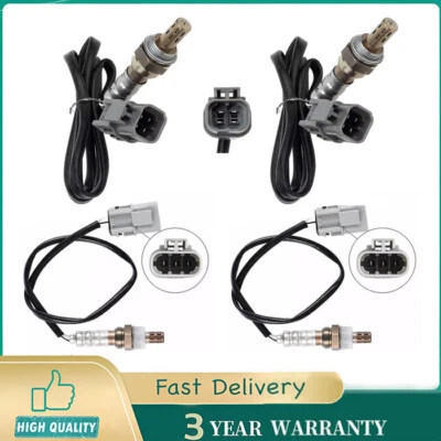 Sensor de oxígeno O2 arriba+aguas abajo para Nissan Xterra Frontier V6 2000-2003 3,3 L 4 piezas Foto 1 de 4