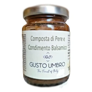 CONFETTURA di PERE per FORMAGGI e CONDIMENTO BALSAMICO 100gr MARMELLATA COMPOSTE - Imagen 1 de 1