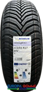 PNEUMATICI MICHELIN 215/55 R17 98W CROSSCLIMATE 2 DOT 2025/24 GOMME 4 STAGIONI - Foto 1 di 5