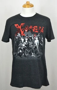 Camiseta de Superhéroes X-Men Marvel Comics Negra Gráfica Camiseta Gris Hueco Brezo Nueva con Etiquetas - Imagen 1 de 2