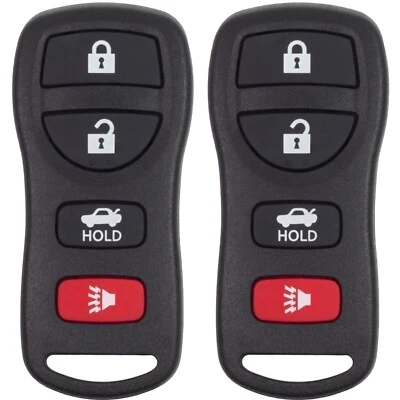 2x Nuevo Mando a distancia sin llave de repuesto para Infiniti y Nissan - KBRASTU15 Foto 1 de 4