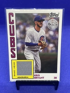 2019 Topps Kris Bryant Jersey Patch 84 Throwback SP Cubs - Picture 1 of 2