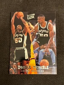 AY03) 1994-95 Fleer Ultra DAVID ROBINSON #8 Double Trouble San Antonio Spurs - Picture 1 of 2
