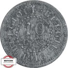 N609 10 Centimes KÖNIGREICH BELGIEN von 1916 in SS  1027342