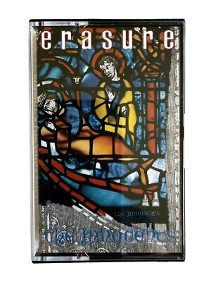 Erasure - The Innocents - Cassette Tape CSTUMM55 - Paper Labels 1988 - Image 1 of 2