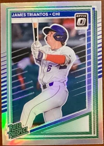 2025 Donruss Optic #171 James Triantos Rated Prospect Chicago Cubs 🐻⚾️FreeShip - Picture 1 of 2
