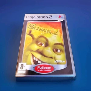 Shrek 2 (Platinum) Sony PlayStation 2 Video Game Complete Incl manual PAL PS2 - Picture 1 of 4
