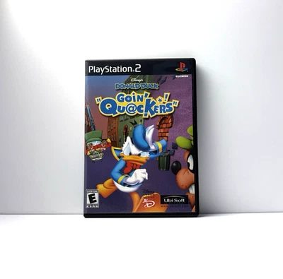 Disney's Donald Duck: Goin' Quackers PlayStation 2 No Manual Refurbished Tested - Image 1 of 4