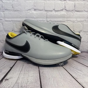 Nike Air Zoom Victory Tour 2 Golf Shoes Gray Yellow DJ6570-002 Men's Size 10 NEW - Picture 1 of 12