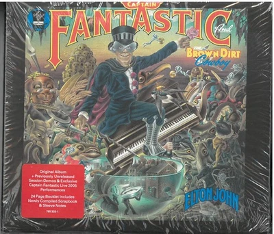 ELTON JOHN Captain Fantastic & the Brown Dirt Cowboy" 50th Anniversary 2CD 2025 - Image 1 of 2