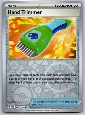 Hand Trimmer 150/162 Reverse Holo SV05: Temporal Forces NM - Image 1 of 2