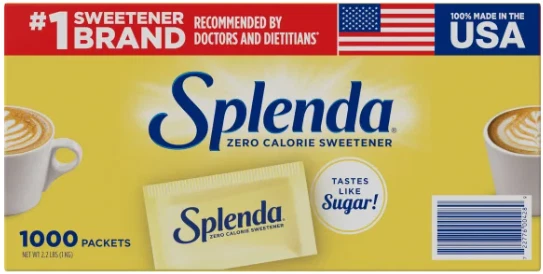 SPLENDA Dolcificante No Calorie, Sostituto dello Zucchero 1000 gr Originale dagli USA