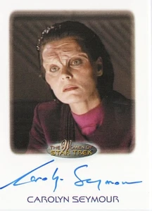 The Women of Star Trek Auto Autograph Card Carolyn Seymour as Mirasta Yale - Picture 1 of 4