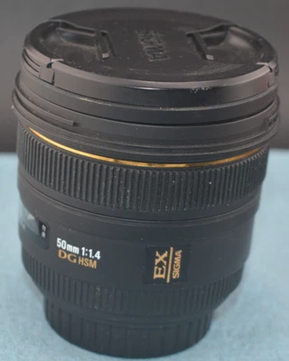 Sigma 50mm f/1.4 50mm f/1.4 DG HSM EX For Canon EF Mount - Image 1 of 4