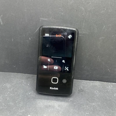 Kodak Play Touch Zi10 Video Camera High Definition Tested Pocket Bllue with Cord - Image 1 of 4