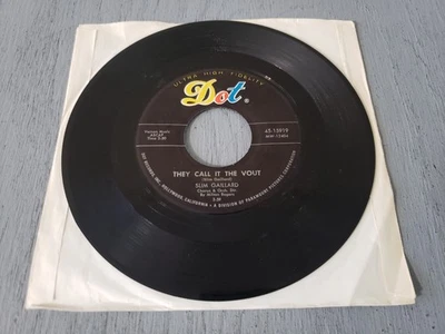 SLIM GAILLARD They Call It The Vout 1959 7" R&B 45 RPM VG+ RECORD Vinyl USED Foto 1 de 2