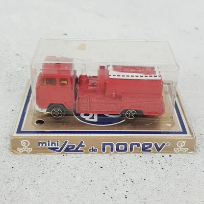 De colección - Mini Jet De Norev Diecast Camión de Bomberos Rojo 434 VOLVO POMPIERS Foto 1 de 4