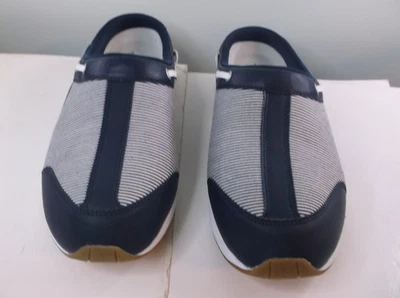 Новый east-spirit Travelport 102 джинсовой ткани темно-синий сабо/мул размер 9,5WW новый без коробки - Изображение 1 из 4