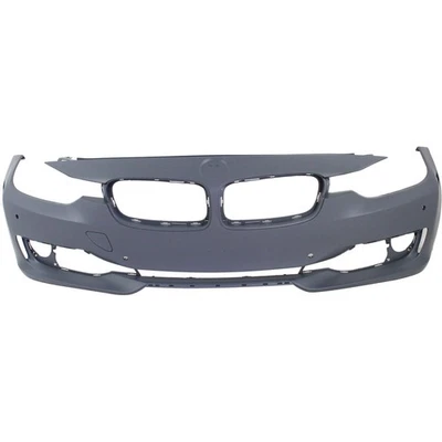 Front Bumper Cover For 2012-2015 BMW 328i Primed with Fog Light Holes and PDC - Image 1 of 4