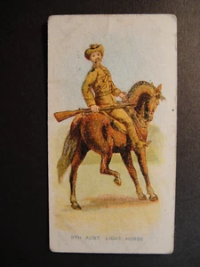 WILLS  OVERSEAS VICE REGAL  TYPES  COMMONWEALTH FORCES 9th AUST LIGHT HORSES - Picture 1 of 2