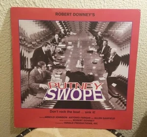 PUTNEY SWOPE Vintage LASERDISC ROBERT DOWNEY'S B&W Cult Classic Comedy - Picture 1 of 4