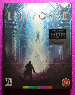 New & Sealed UK Edition Lifeforce 4K Arrow Limited  Edition - Image 1 of 4