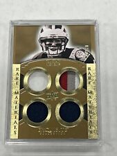 2010 Upper Deck Exquisite Tom Brady Rare Materials Game Used Patch Jersey /60