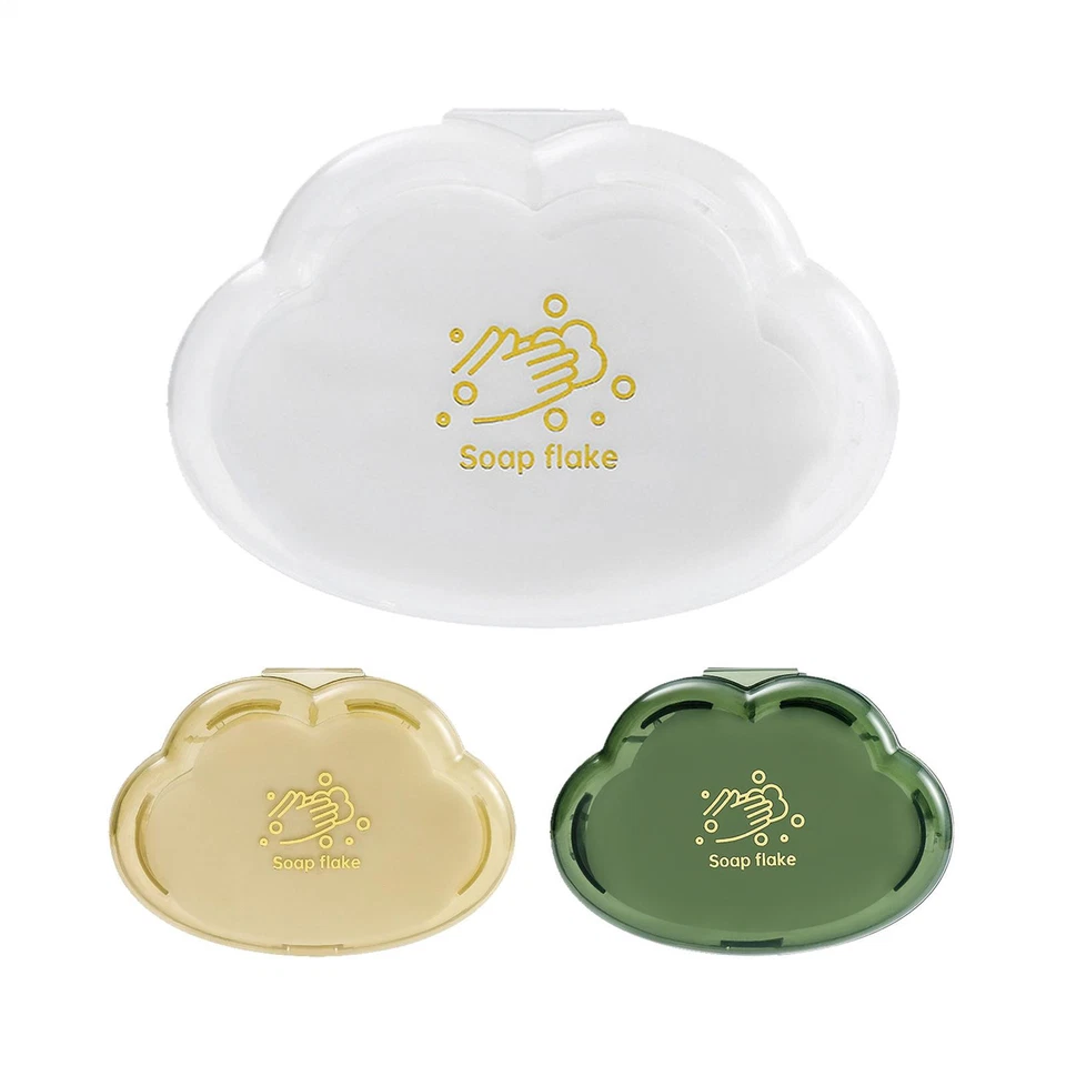50pcs/Box Disposable Seifenflocken Waschen von Handpapierscheibenscheiben Reisen - Bild 1 von 4