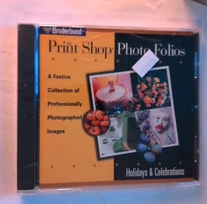 Broderbund The Print Shop Photo Folios, Holidays, 1 Disc - Picture 1 of 2