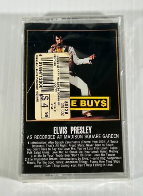 Elvis Presley - As Recorded At Madison Square Garden CASSETTE Sealed - Image 1 of 4