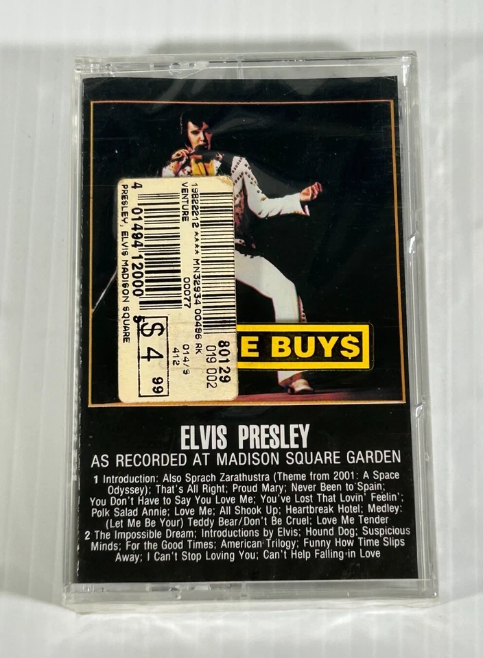 Elvis Presley - As Recorded At Madison Square Garden CASSETTE Sealed - Image 1 of 4