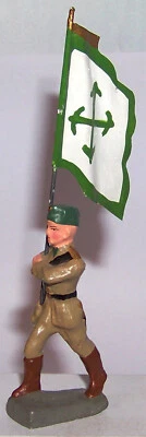 Portador Bandera Composición Legión Portuguesa Foto 1 de 2