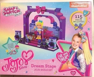 JoJo Siwa Snap & Switch Dream Stage Build Set 115 Pieces NEW - Picture 1 of 1
