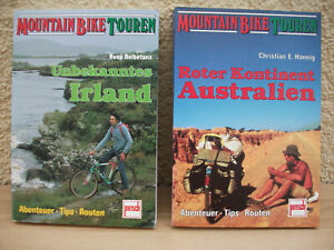 2x Mountain Bike Touren Unbekanntes Irland Roter Kontinent Australien Routen