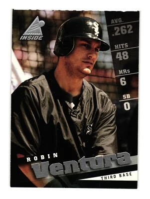 1998 Pinnacle Inside #93 Robin Ventura Chicago White Sox - Image 1 of 2