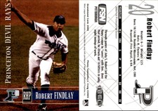 Robert Findlay 2005 Grandstand Princeton Devil Rays #NNO Card
