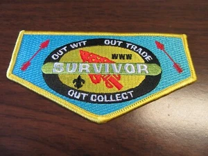 Survivor Out Wit, Out Trade, Out Collect OA Spoof Flap BT2 - Picture 1 of 1
